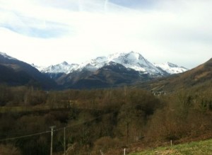 Vallei in de Pyreneeën