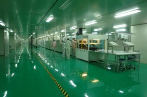 solar cell production line