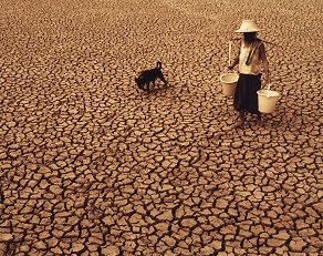 Droogte is een van de gevolgen van CO2 uitstoot