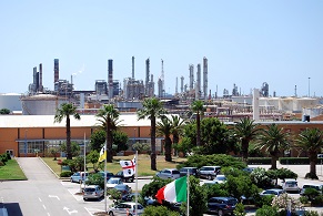 Matrica biorafffinaderij in Porto Torres, Sardinië