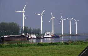 Wind park in Holland