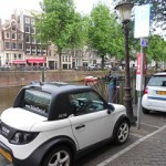 Charging point in Amsterdam