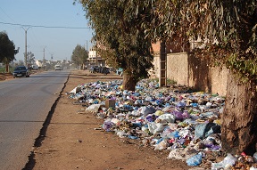 Plastic littering