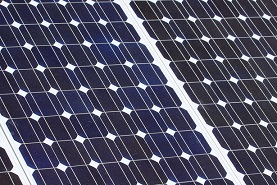 Solar panel perspective on renewable energy