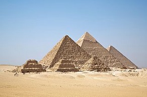 Al Gizah Pyramids innovative concrete