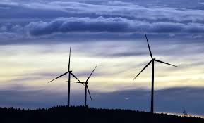 Windturbines.