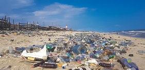 plastic litter
