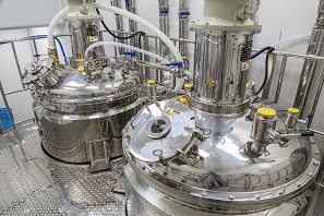Fermentors industriële productie