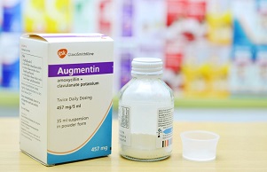 Augmentin, the best antibiotic to fight resistent bacteria.