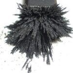 Iron powder on magnet. Photo: Wikimedia Commons.
