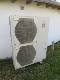 Tuppenny Barn heat pump unit.